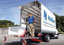 Hubladebühnen MBB Palfinger 750 KB