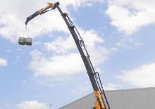 Hydr. Ladekrane Effer 655 8S