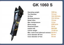 Hydraulik-Meißelhämmer Italdem GK 1060 S