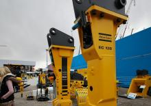 Hydraulik-Meißelhämmer Atlas Copco EC 120