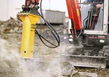 Hydraulik-Meißelhämmer Atlas Copco EC 40