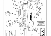 Hydraulik-Meißelhämmer JCB HM 115*