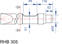 Hydraulik-Meißelhämmer Hanwoo RHB 305 SA
