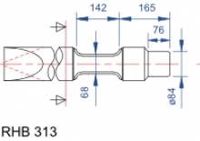 Hydraulik-Meißelhämmer Hanwoo RHB 313 SA