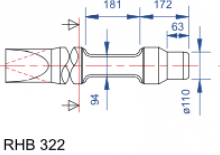 Hydraulik-Meißelhämmer Hanwoo RHB 322