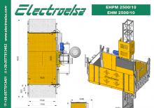 Industrieaufzüge Electroelsa EHPM 2500/10