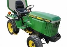 Kommunale Schlepper John Deere 655