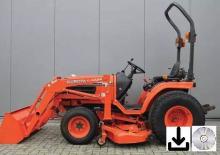 Kommunale Schlepper Kubota B 2410 DS