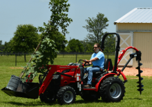 Kommunale Schlepper Mahindra Max 26XL