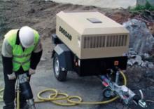 Mobile Kompressoren - Diesel, Elektro, Benzin Doosan 7/120