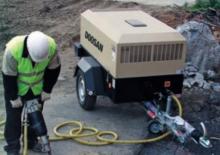Tragbare Kompressoren - Diesel, Elektro, Benzin Doosan 10/105