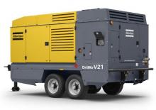 Stationäre Kompressoren - Diesel, Elektro, Benzin Atlas Copco DrillAir V21