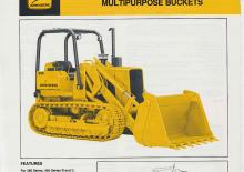 Laderaupen John Deere Construction 555