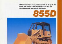 Laderaupen Case 855 D