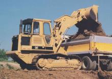Laderaupen Caterpillar 963