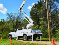 Anhänger-Gelenkarbeitsbühnen Altec AT48M/P