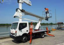 Anhänger-Gelenkarbeitsbühnen Easy Lift EZ190
