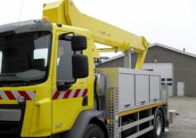 Anhänger-Gelenkarbeitsbühnen Danilift PD270V