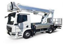 Anhänger-Gelenkarbeitsbühnen Multitel MX 350