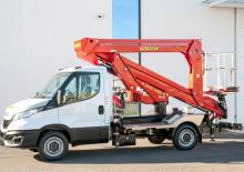 Anhänger-Gelenkarbeitsbühnen Palfinger P 240 AXE-E Plus