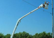 Anhänger-Gelenkarbeitsbühnen Altec AA55E