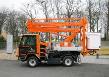 Anhänger-Gelenkarbeitsbühnen Blumenbecker - Hubmeister® HM 14 D