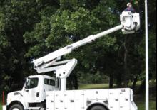 Anhänger-Gelenkarbeitsbühnen Altec TA40