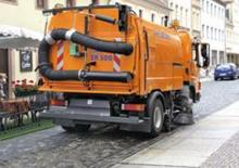 LKW-Kehrmaschinen-Dual Schmidt SK 500