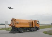 LKW-Kehrmaschinen-Rechtssaugend Faun Terrajet 7