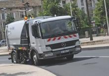 LKW-Kehrmaschinen-Rechtssaugend Schmidt SK 500