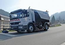 LKW-Kehrmaschinen-Rechtssaugend Schmidt SK 600