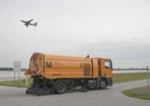 LKW-Kehrmaschinen-Rechtssaugend Faun Terrajet