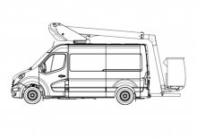LKW-Teleskoparbeitsbühnen Klubb E13
