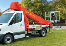 LKW-Teleskoparbeitsbühnen Palfinger P 280 B