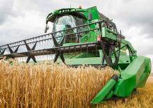 Mähdrescher John Deere T 550 i