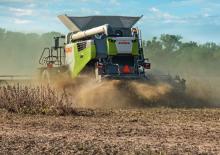 Mähdrescher Claas Trion 740