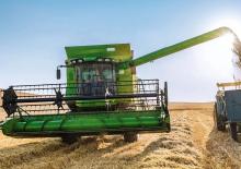 Mähdrescher John Deere W2 400