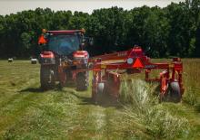 Mähwerke gezogen Scheiben m. Aufbereiter Case IH DC105