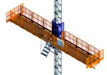 Mastkletterarbeitsbühnen Alimak MC 450