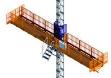 Mastkletterarbeitsbühnen Alimak MC 450