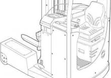 Mehrwege-Gabelstapler Elektro OM 4 D