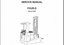 Mehrwege-Gabelstapler Elektro OM-Pimespo Four-D 25