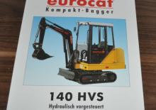 Minibagger Öswag 140 HVS eurocat