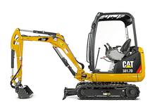 Minibagger Caterpillar 301.7D