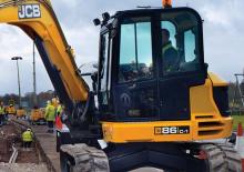 Raupenbagger JCB 86 C-1