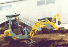 Minibagger Yanmar B 17 CRE