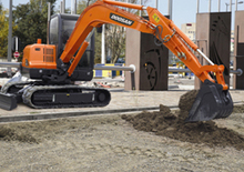 Mobilbagger Doosan DX 55