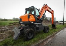 Mobilbagger Doosan DX57W