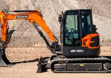 Minibagger Develon DX50Z-7
