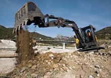Minibagger Volvo EC55C